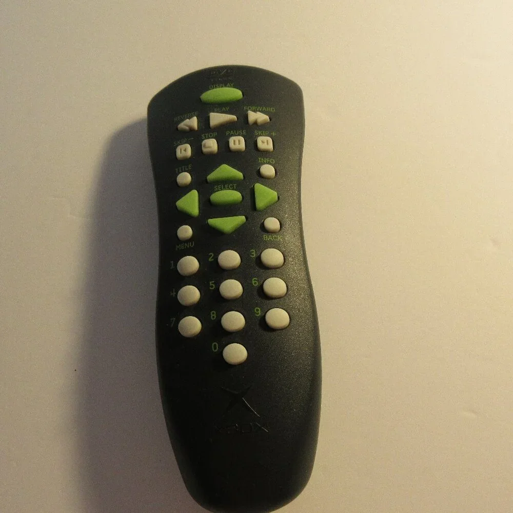 Vintage Original Official XBox DVD Remote Control Controller X Box Player